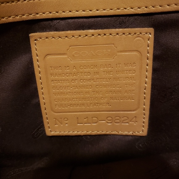 RARE Vintage Coach Shoulder Bag - Picture 8 of 8